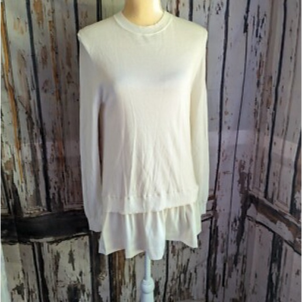 Ted Baker White Layered  Top